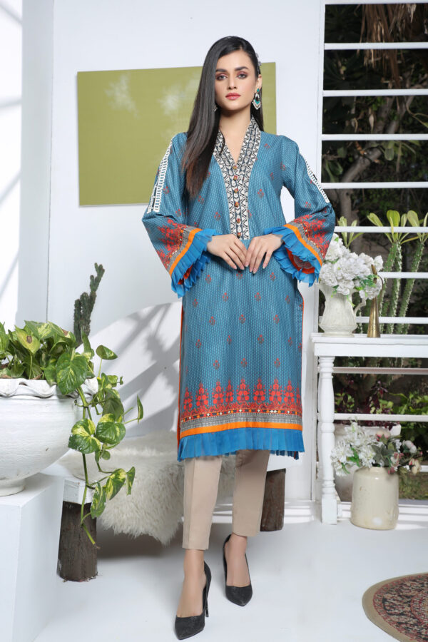 Khaddar Shirt - 1pc (MFKP007)